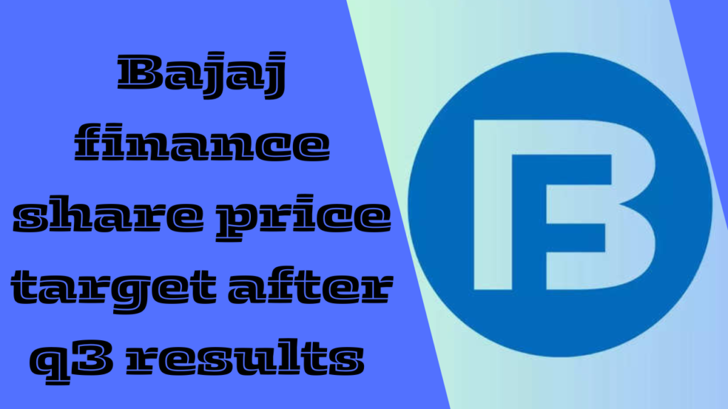 Bajaj finance share price